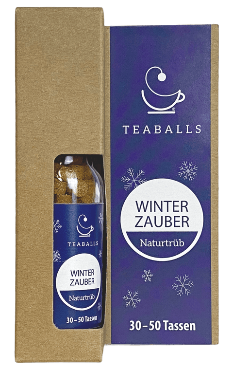 TEABALLS – Winter Zauber | Naturtrüb | 30-50 Tassen - TEABALLS OFFICIAL | TEABALLS Schweiz | Tee ohne Beutel 