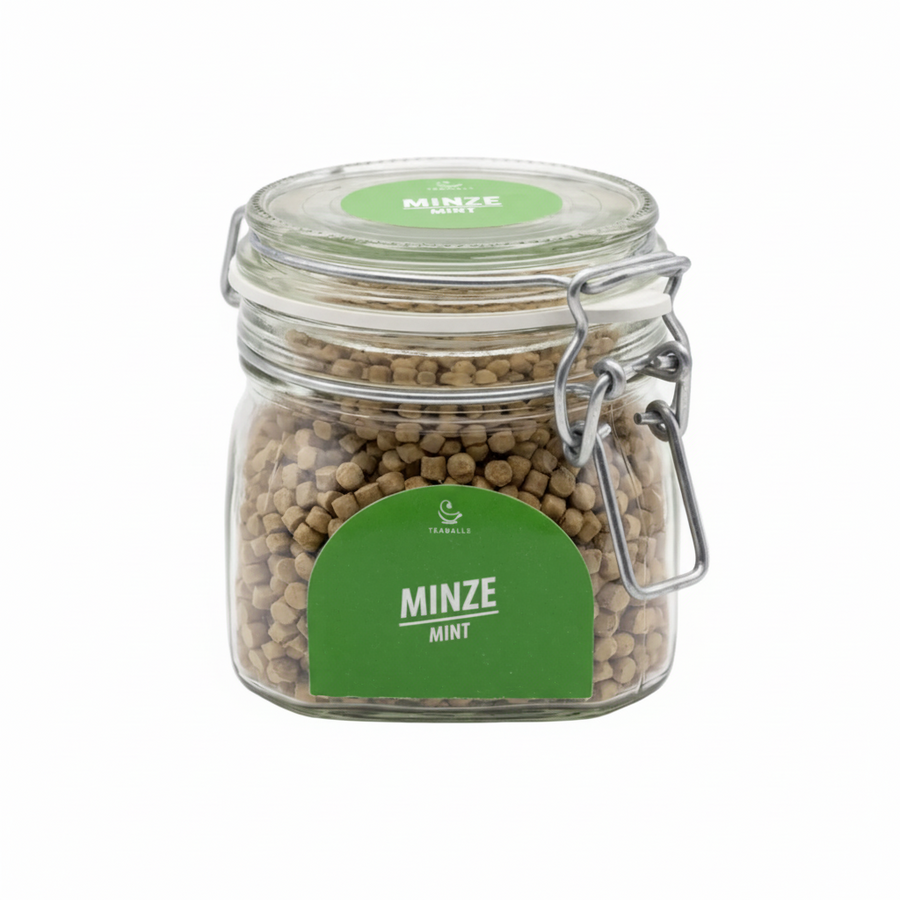 TEABALLS Minze 500g — Tee & zuckerfreies Flavoured Water. Heiss & kalt, zuckerfrei.