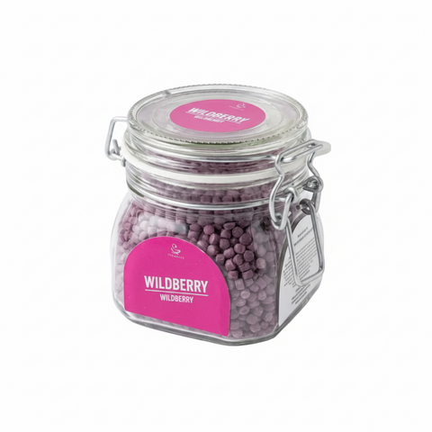 TEABALLS WILDBERRY – 500g Vorratsglas inkl. Dosierlöffel
