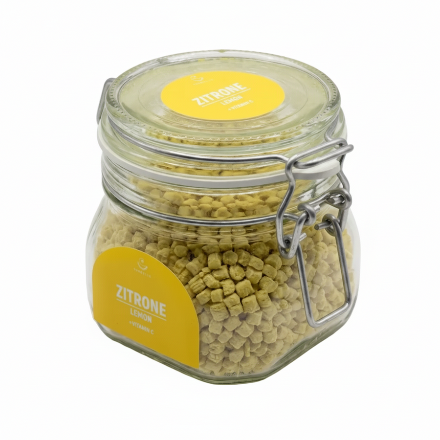 TEABALLS Zitrone 500g — Tee & zuckerfreies Flavoured Water. Heiss & kalt, zuckerfrei.