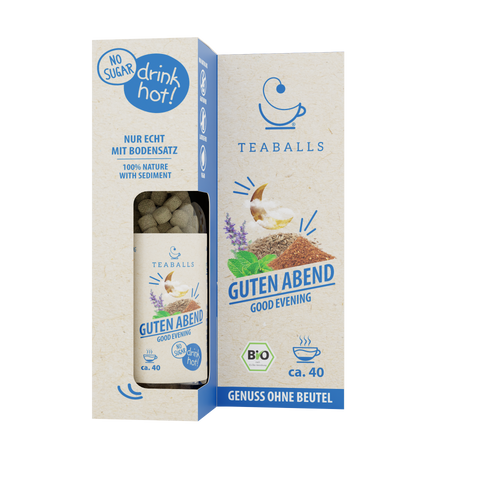 Guten Abend Tee Presslinge - Natürliches Teetrinken