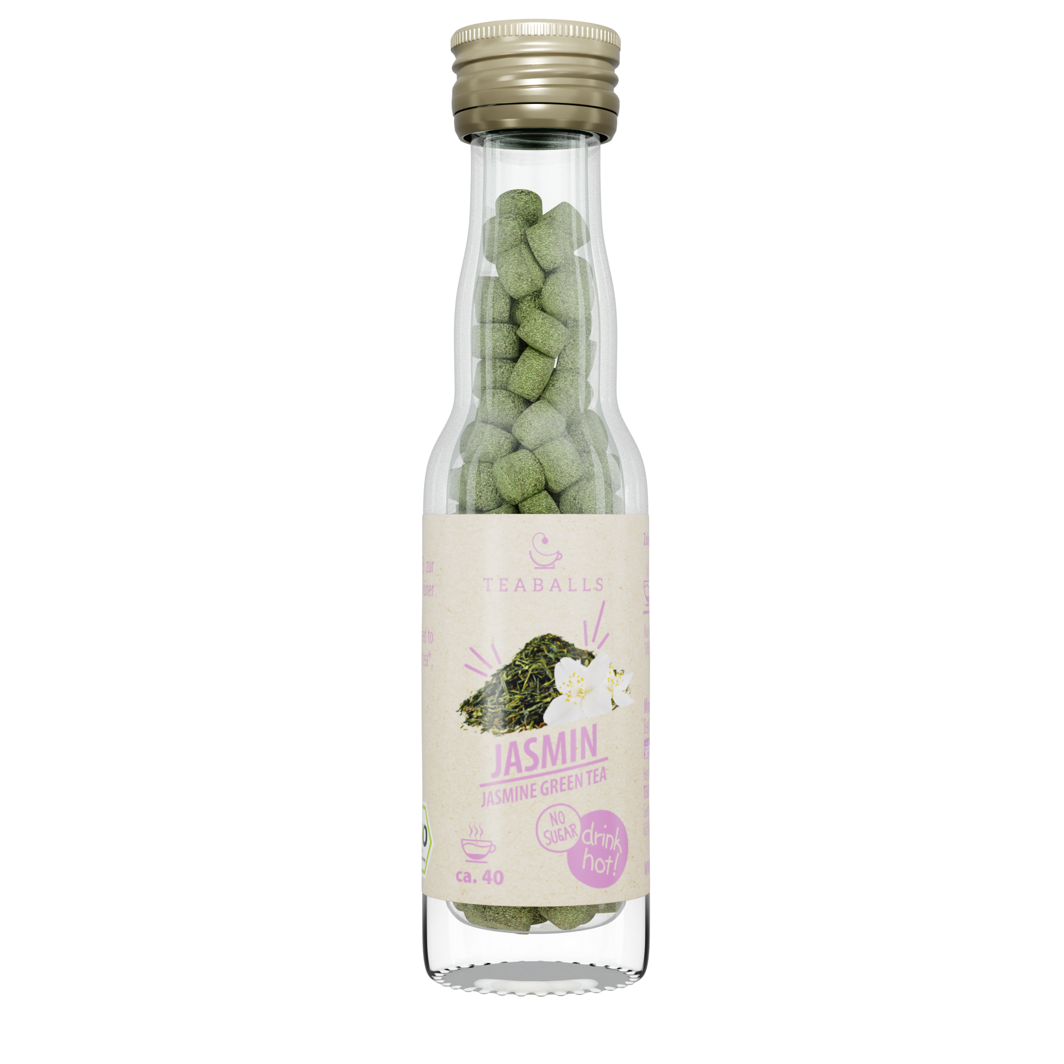 Jasmin Grüner Tee Bio | Naturtrüb