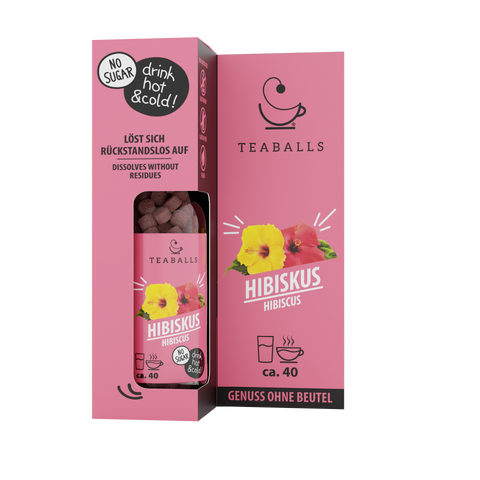 Hibiskus TEABALLS - Sommerliche Kaltgetränke & Gesundheitsvorteile
