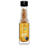 Orange Glasflasche mit 150 TEABALLS – kompakter Tee online kaufen, Alternative zu Aldi & Lidl