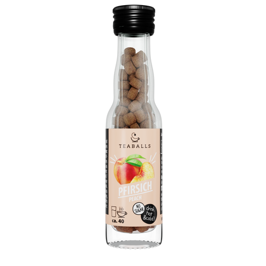 Pfirsich - Fruchtiger Eistee Genuss