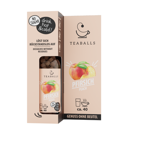 Pfirsich - Fruchtiger Eistee Genuss