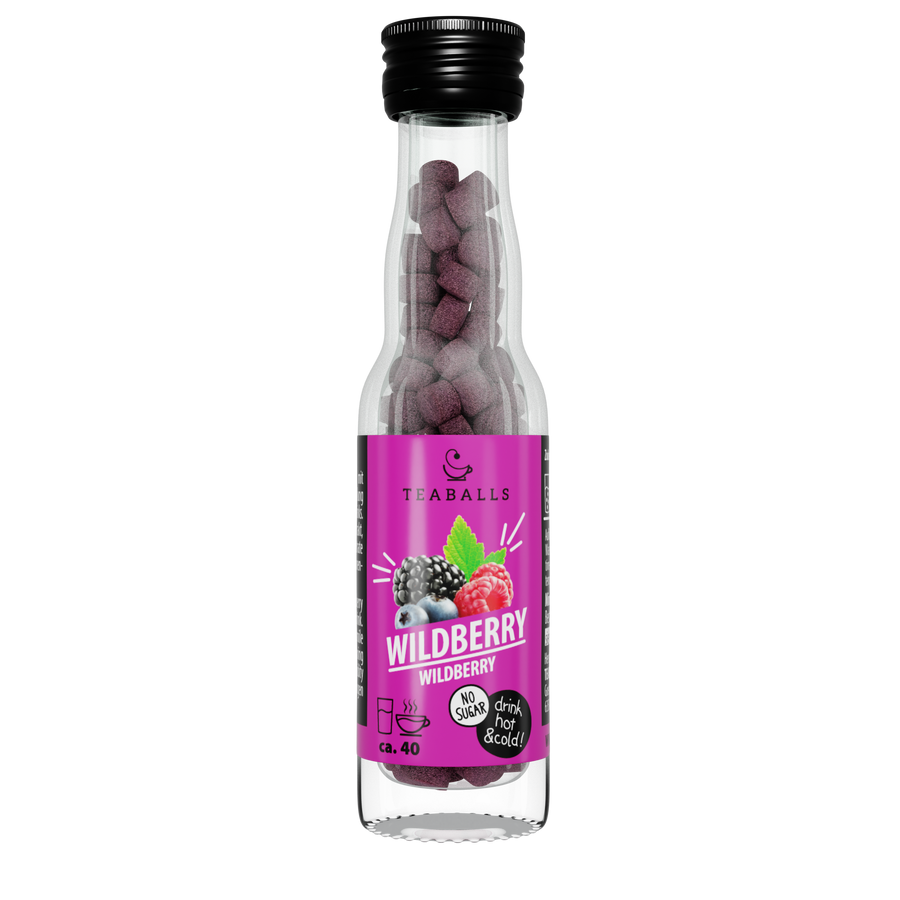 TEABALLS Wildberry kaufen Schweiz — Zuckerfreier Frucht-Eistee & Flavoured Water ohne Zucker