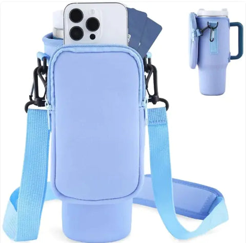 Flache isolierte Wasserflasche 1.2L – Teaballs oder Kaltgetränke bequem für den Alltag mitnehmen