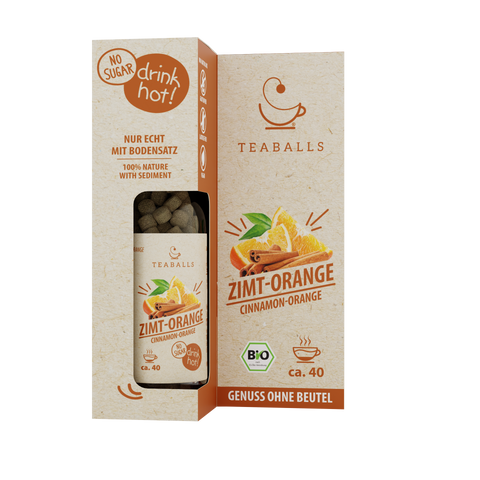 TEABALLS Bio - Zimt Orange