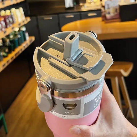 Isolierbecher 900ml Edelstahl — Doppelwand auslaufsicher