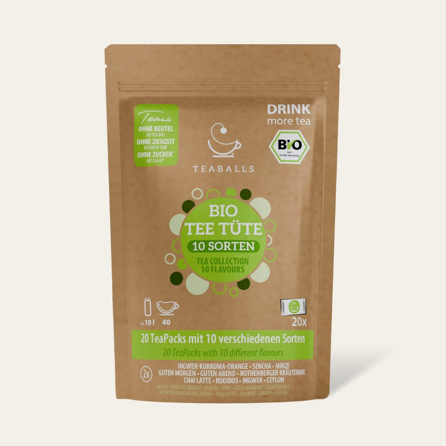TEABALLS Box degustazione — 10 gusti