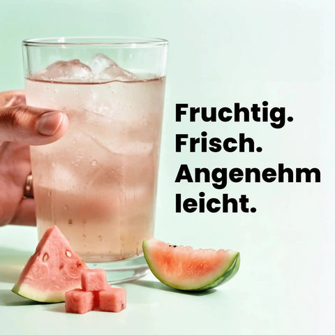 TEABALLS Wassermelone ohne Teebeutel – kompakt und ideal für unterwegs