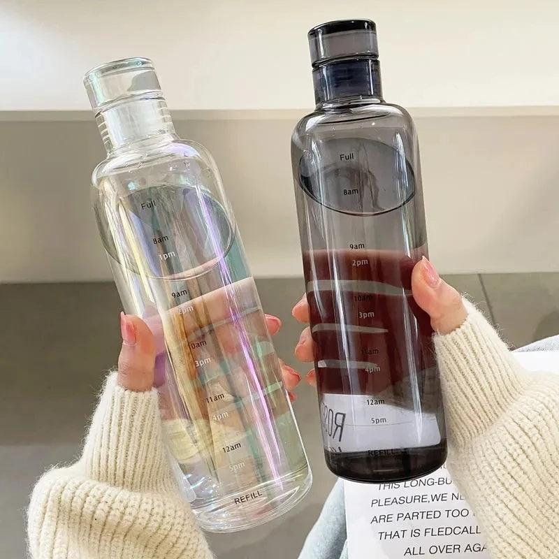 Sportwasserflasche 500ml — auslaufsicher & bruchsicher