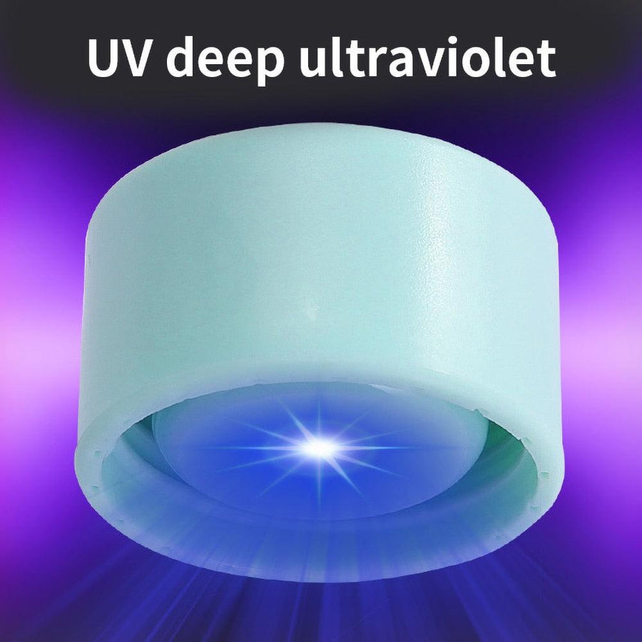 Bottiglia d'acqua con sterilizzazione UV 600 ml — smart e igienica — vista dettagliata