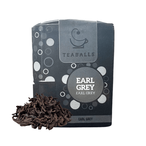 TEABALLS - Dosierspender Earl Grey | BLACK SELECTION | 120 TEABALLS für 30-60 Tassen - TEABALLS OFFICIAL | TEABALLS Schweiz | Tee ohne Beutel 