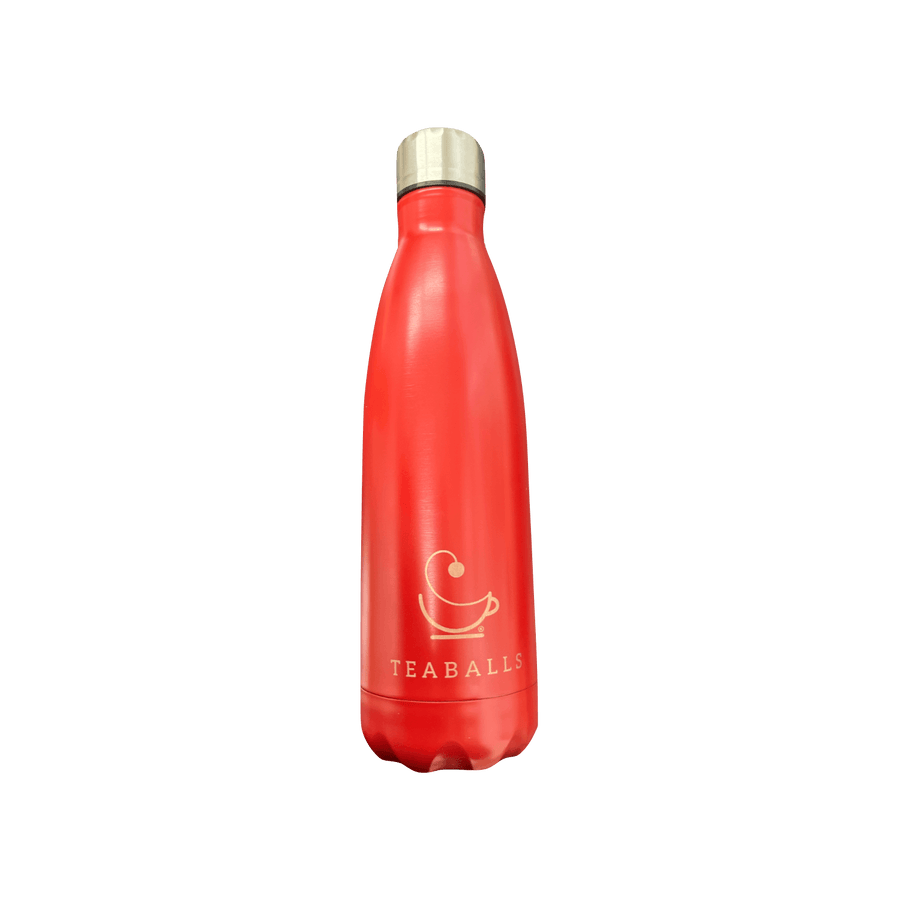 Borraccia isolata con incisione 500 ml — Perfetta per TEABALLS — vista dettagliata. Caldo & freddo.