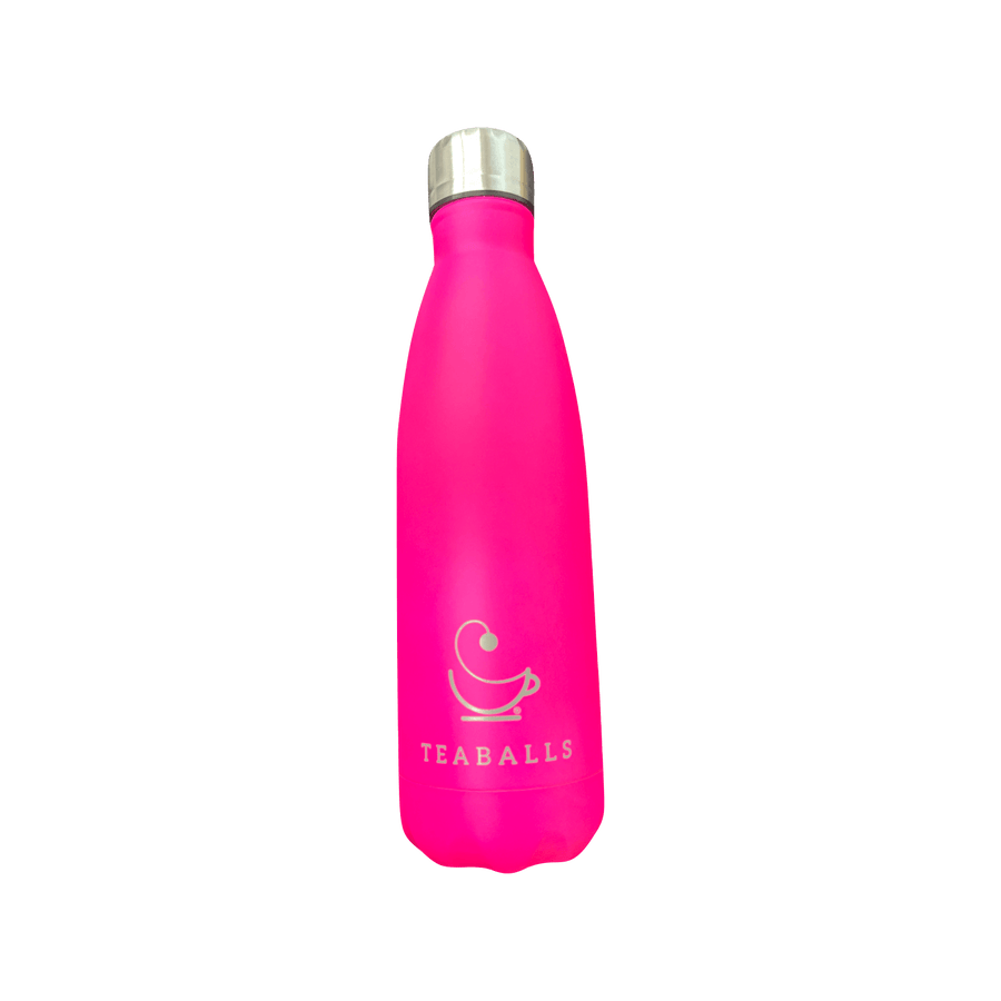 Borraccia isolata con incisione 500 ml — Perfetta per TEABALLS — vista dettagliata. Caldo & freddo.