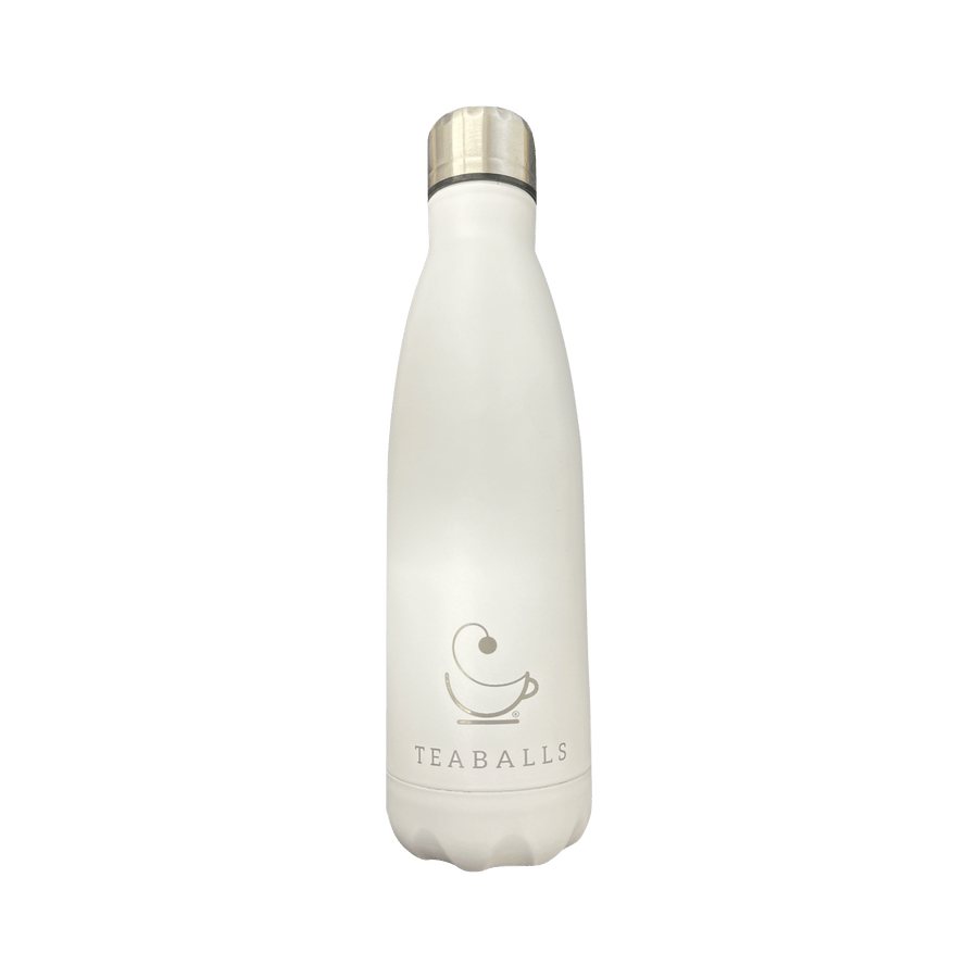 Borraccia isolata con incisione 500 ml — Perfetta per TEABALLS — vista dettagliata. Caldo & freddo.