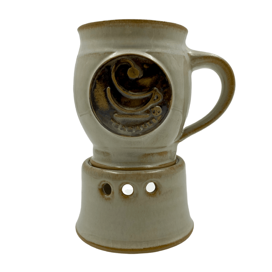 Set di tazze in ceramica 0,25 l — fatte a mano — vista dettagliata