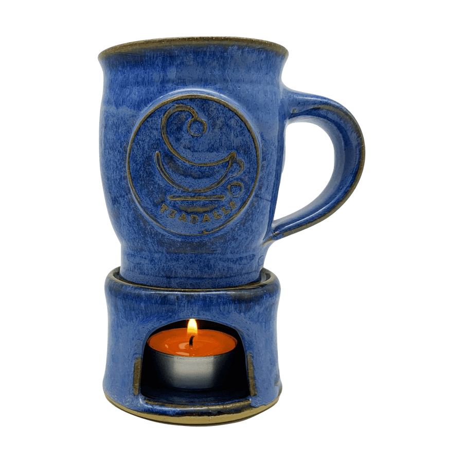 Set di tazze in ceramica 0,25 l — fatte a mano — vista dettagliata