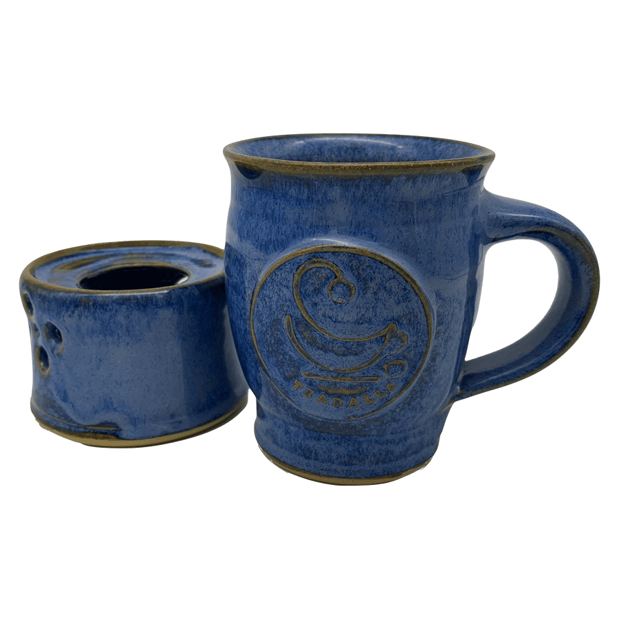 Set di tazze artigianali 0,25 l in caldi toni terra – un'esperienza suggestiva con Teaballs
