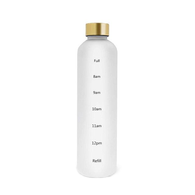 Bottiglia d'acqua con indicatori orari 1000 ml - TEABALLS OFFICIAL | TEABALLS Svizzera | Tè senza bustina