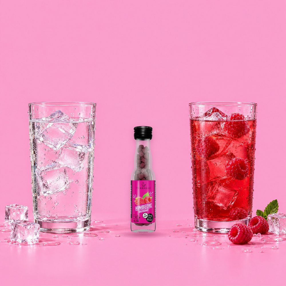 Wasser mit Geschmack ohne Zucker